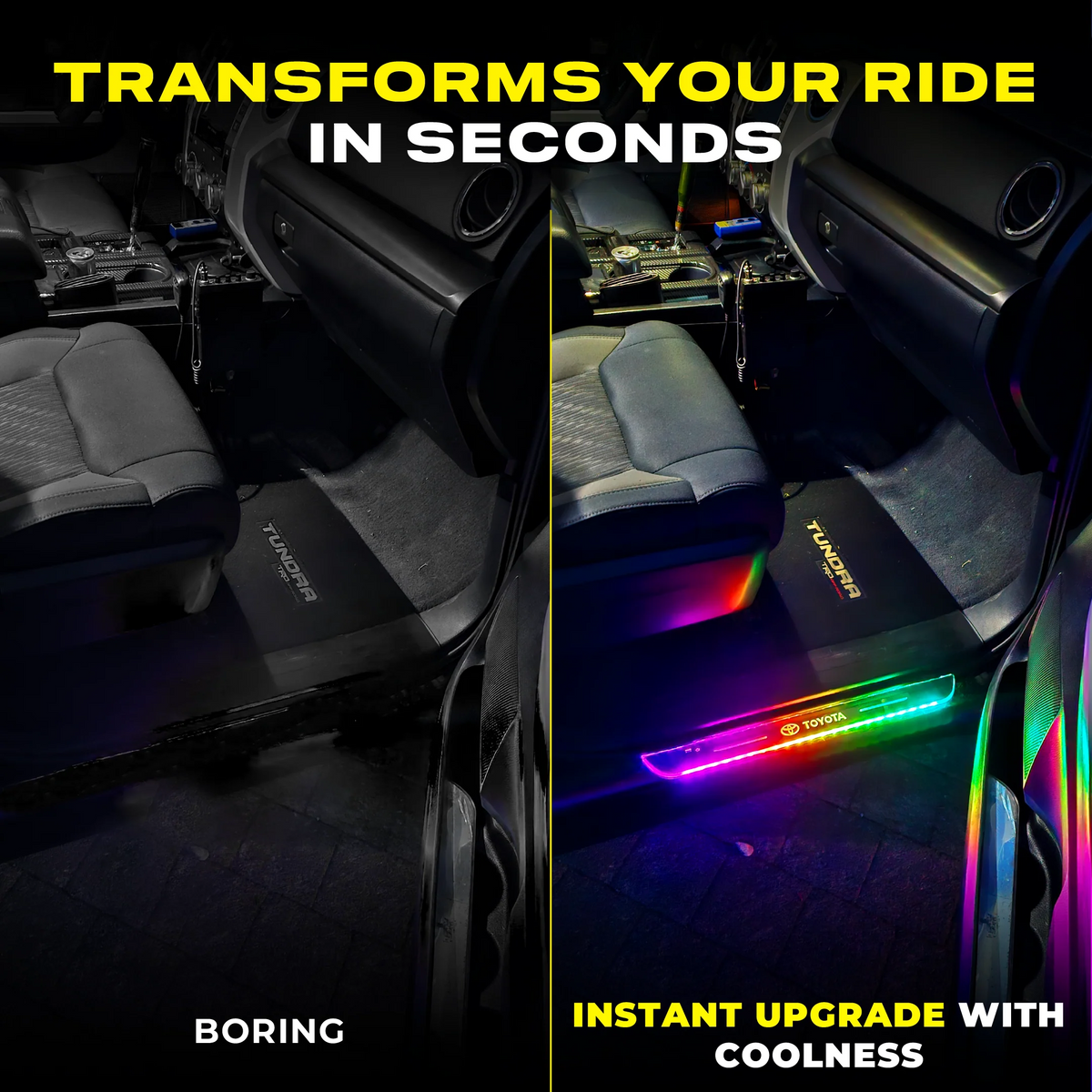 LED Door Light Pedals