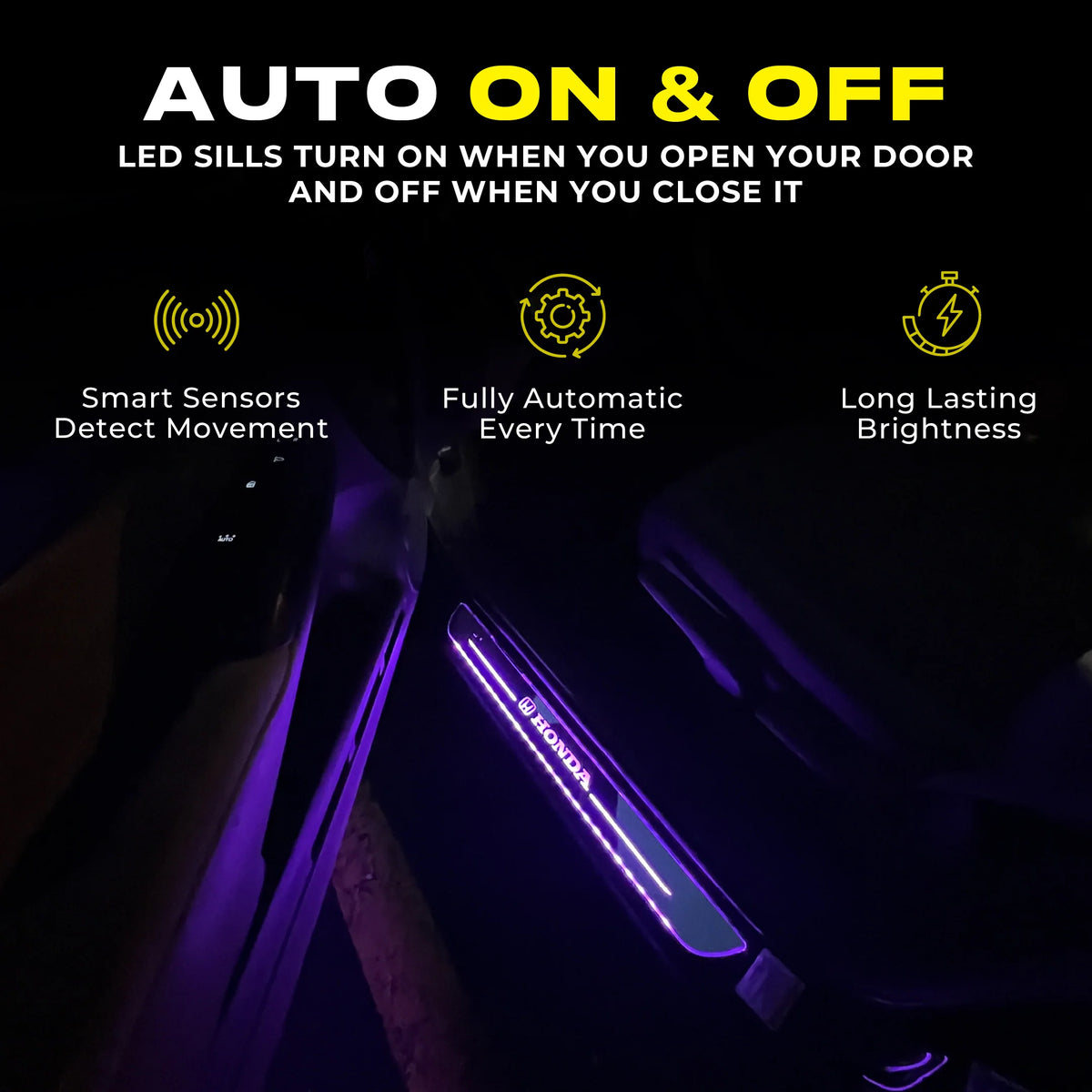 LED Door Light Pedals